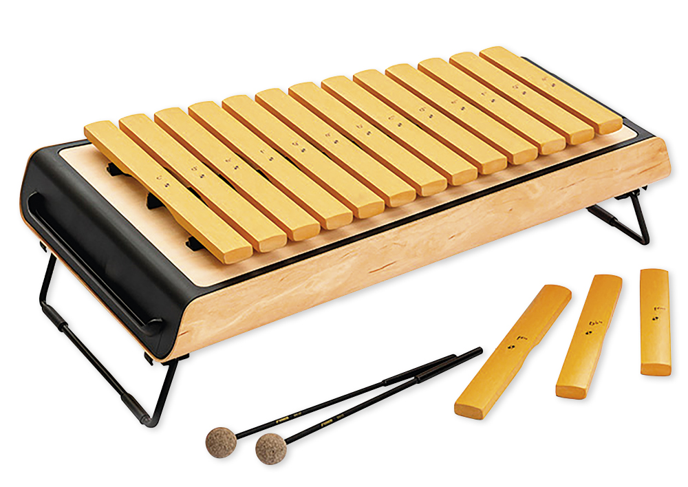 SONOR SMART Xylophon, Alt c1-a2 + fis1, b1, fis2, mit Schlägel, zum Stapeln, ASX 100 DE