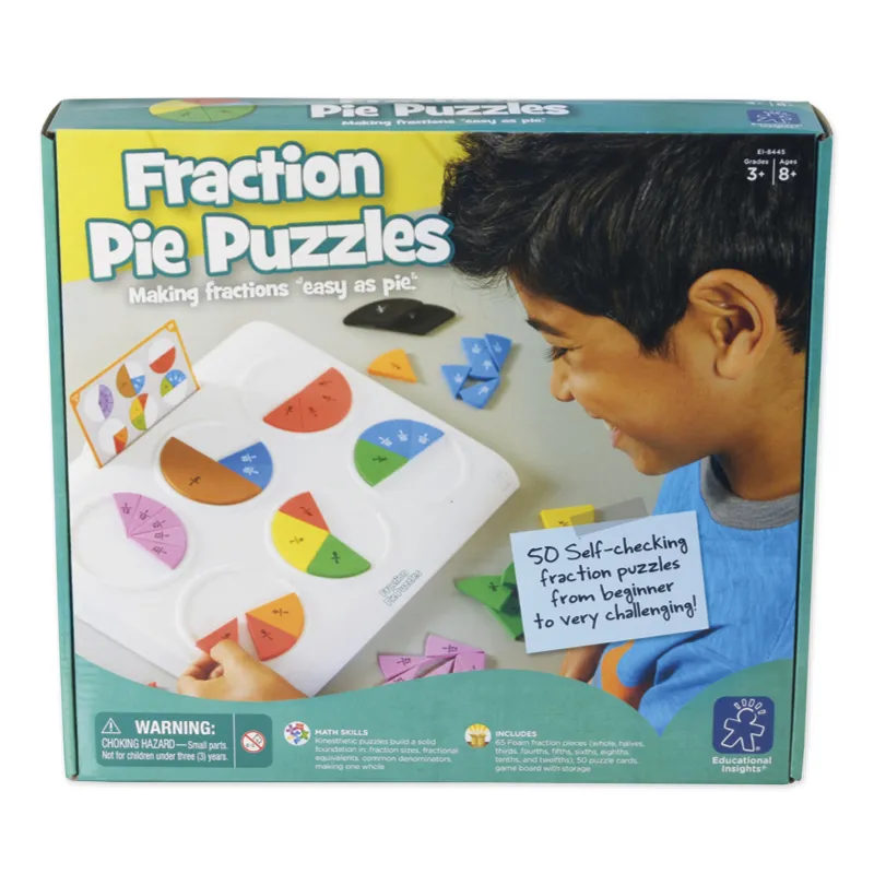 Lernspiel "Bruchrechnen-Puzzle", 116-tlg.