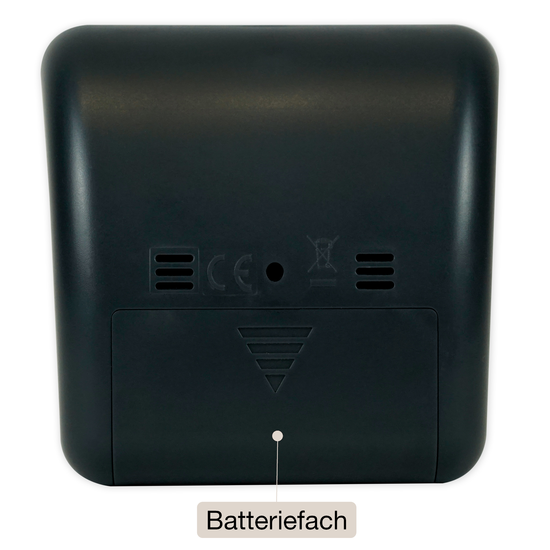 Kompaktowy zegar TimeTEX „Silent” z tarczą zegara z sygnalizacją świetlną