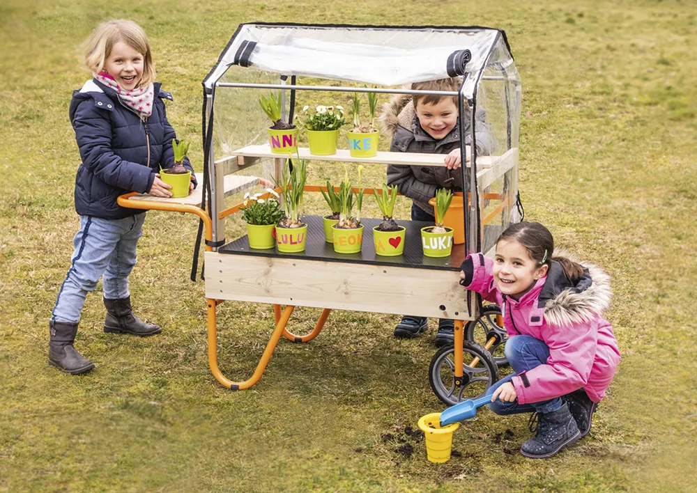 TopPlay Mobiles Gewächshaus