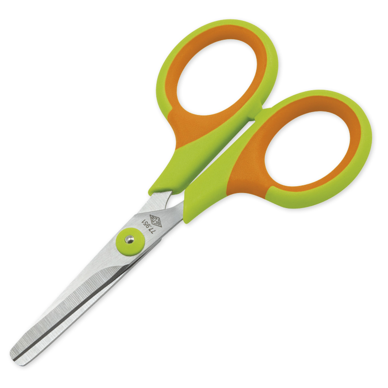 Kinderschere Soft Kid, Schneidblatt rund