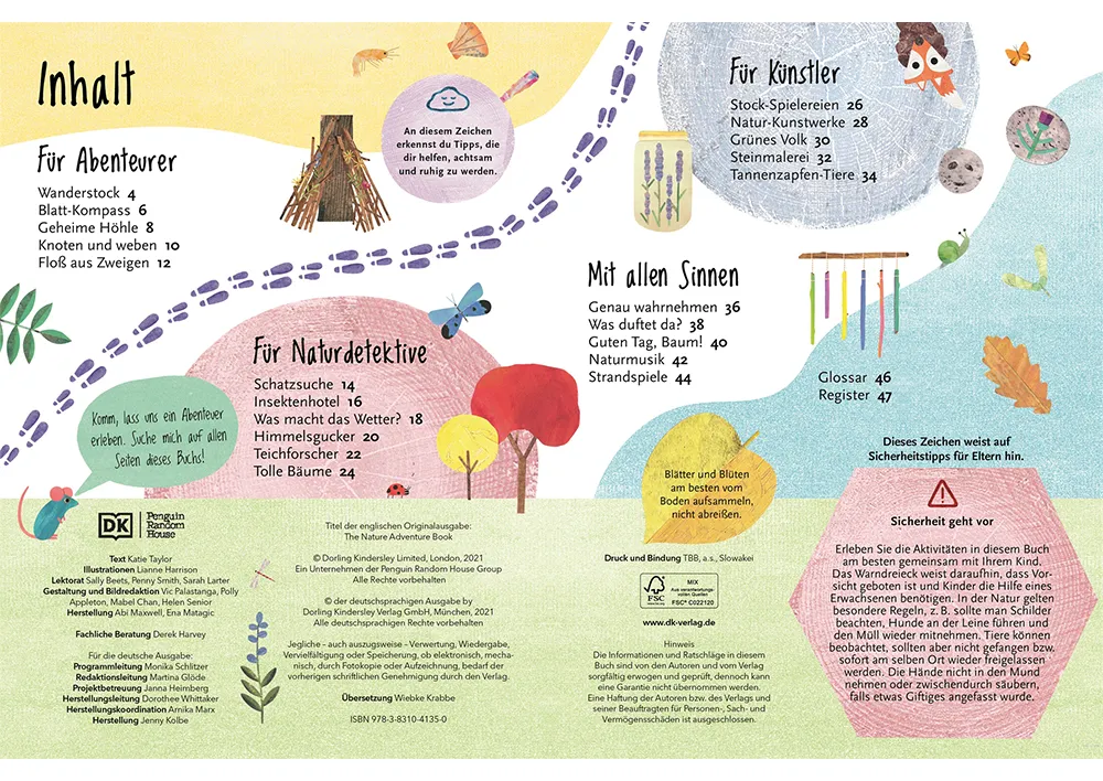 Buch "Komm, wir gehen raus!", 48 Seiten