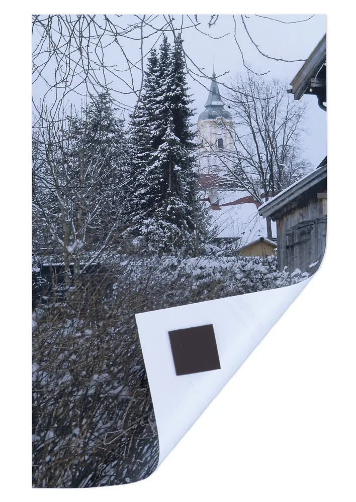 Magnetiska bitar, självhäftande, 15x15 mm, 91 st