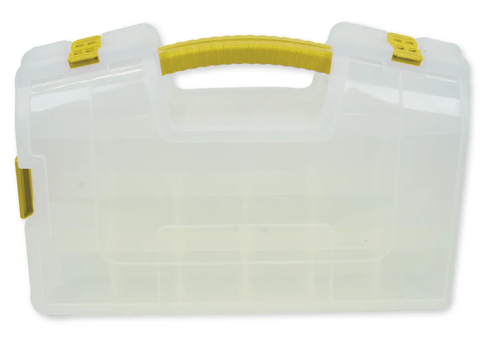 Sortimentväska med 34 Vario-fack, dubbelsidig