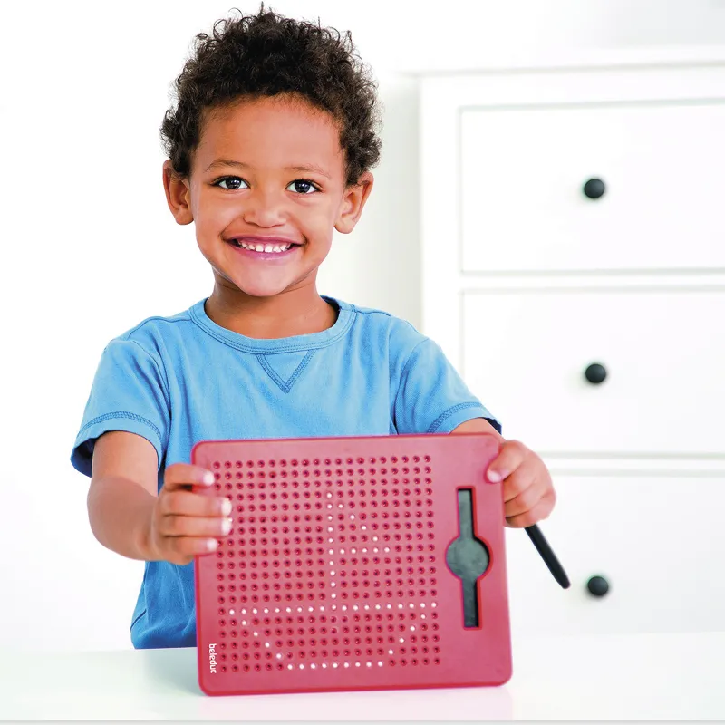 beleduc Schreib- und Zeichentafel S, magnetisch, mit Stift, 21,5x17,5 cm