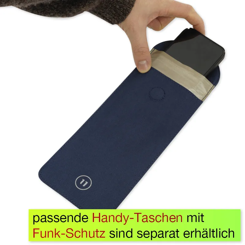 Handy-Hotel "Cyber-Safe" mit 30 Einstecktaschen, 128x78 cm