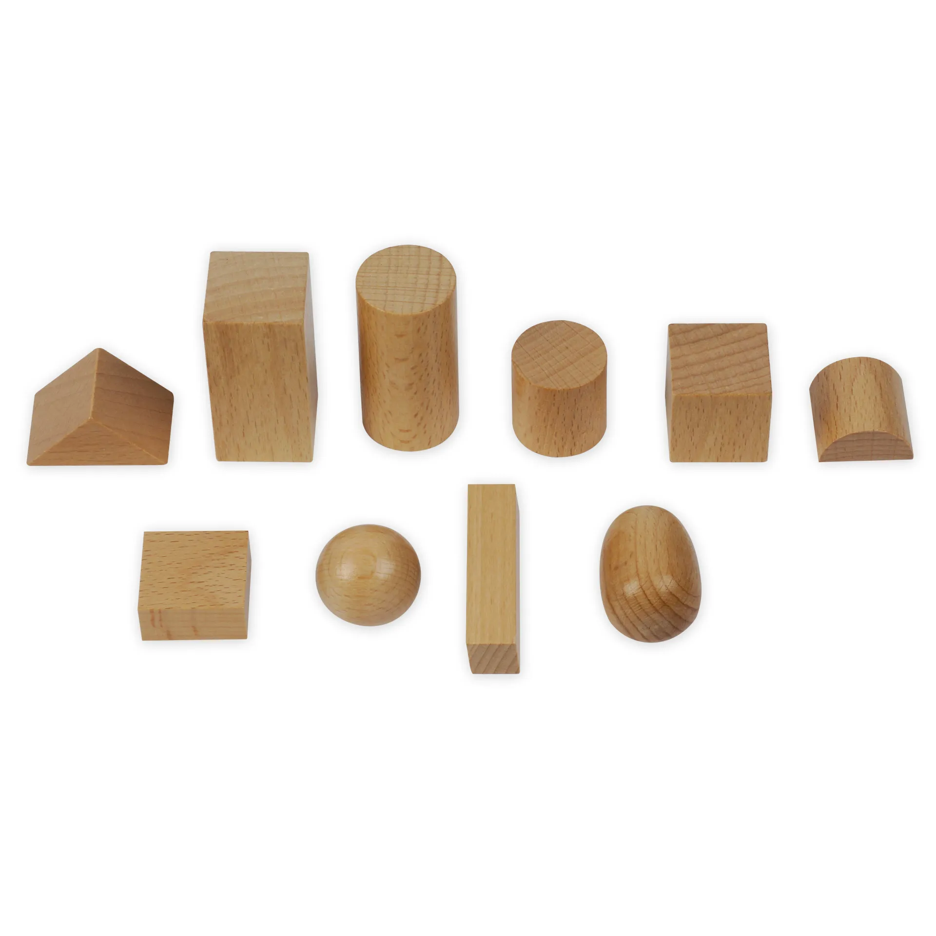 TimeTEX Geheimnisvoller Beutel mit geometrischen Formen, 22-tlg. "Montessori-Premium"