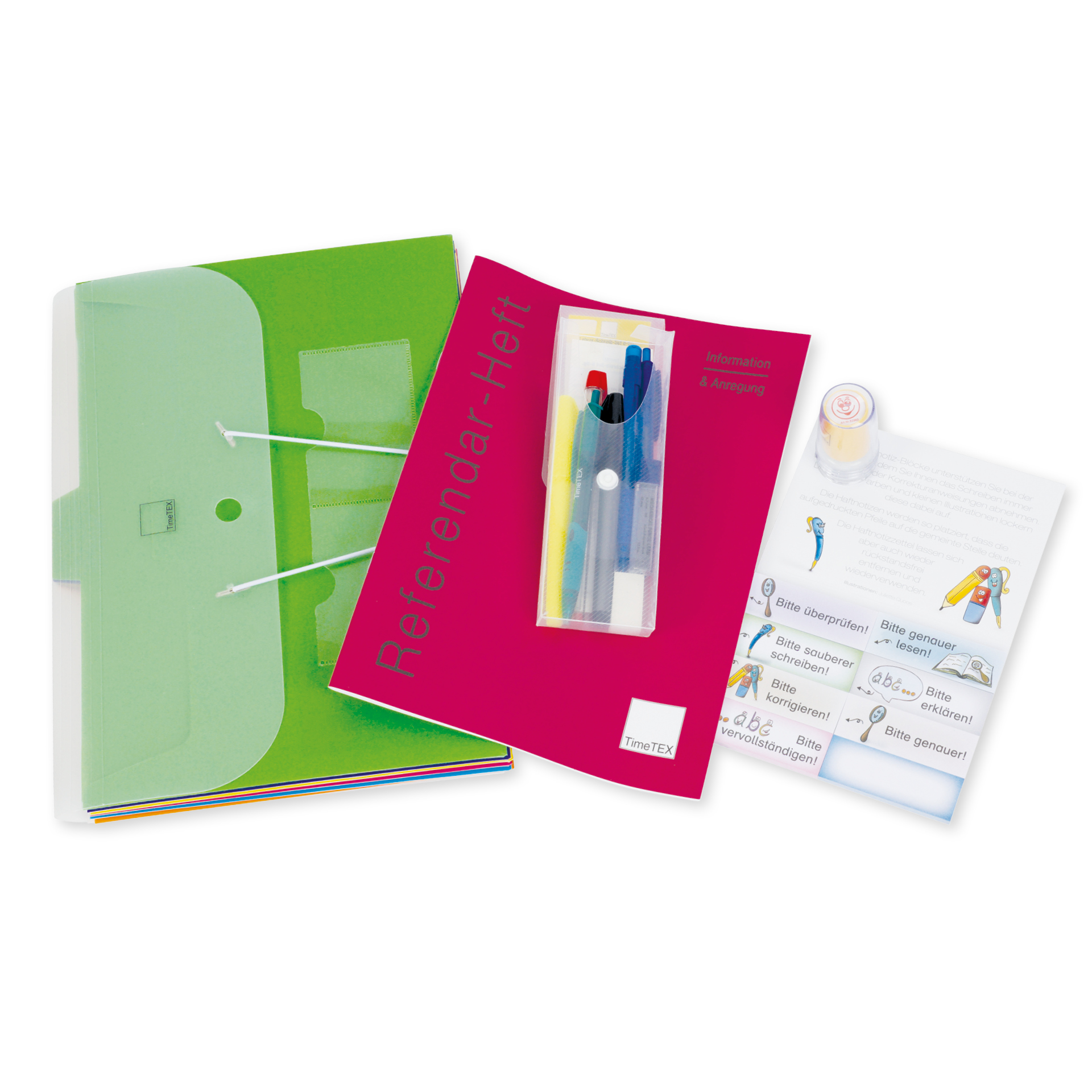 TimeTEX organisationsstartset för praktikanter, 19 stycken.