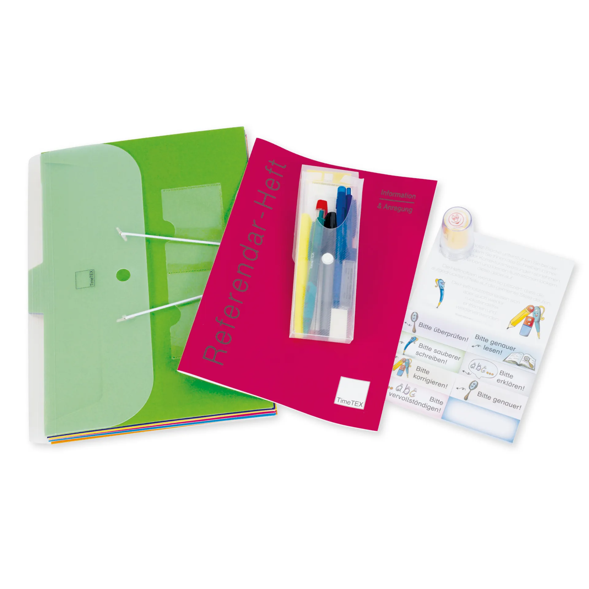 TimeTEX Orga-Starter-Set für Referendare, 19-tlg.