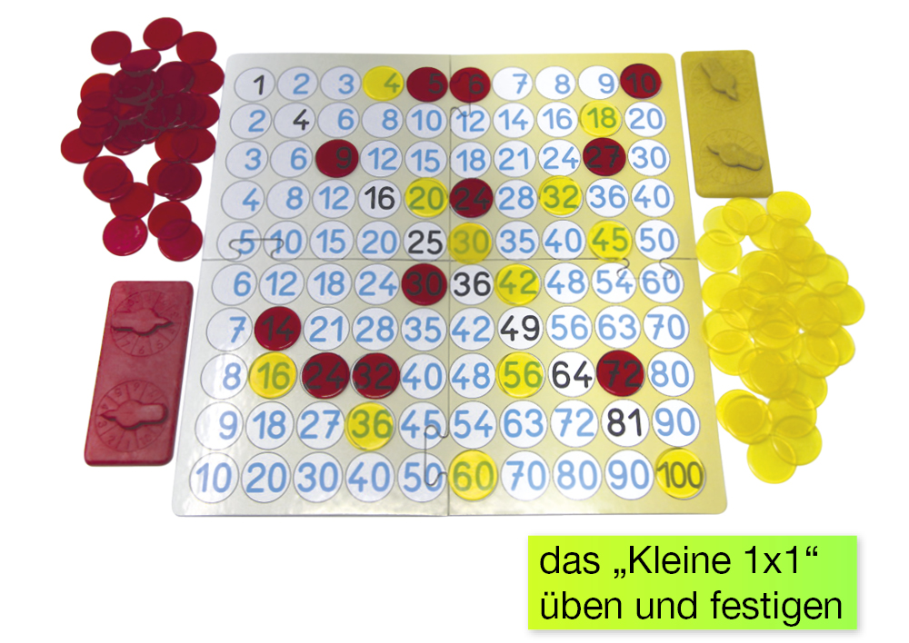 Jeu de maths « les multiplications », 113 pcs