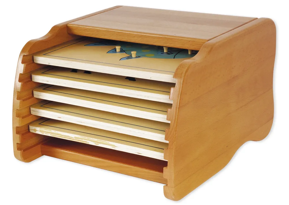 TimeTEX står for 6 dyrepuslespil "Montessori Premium"