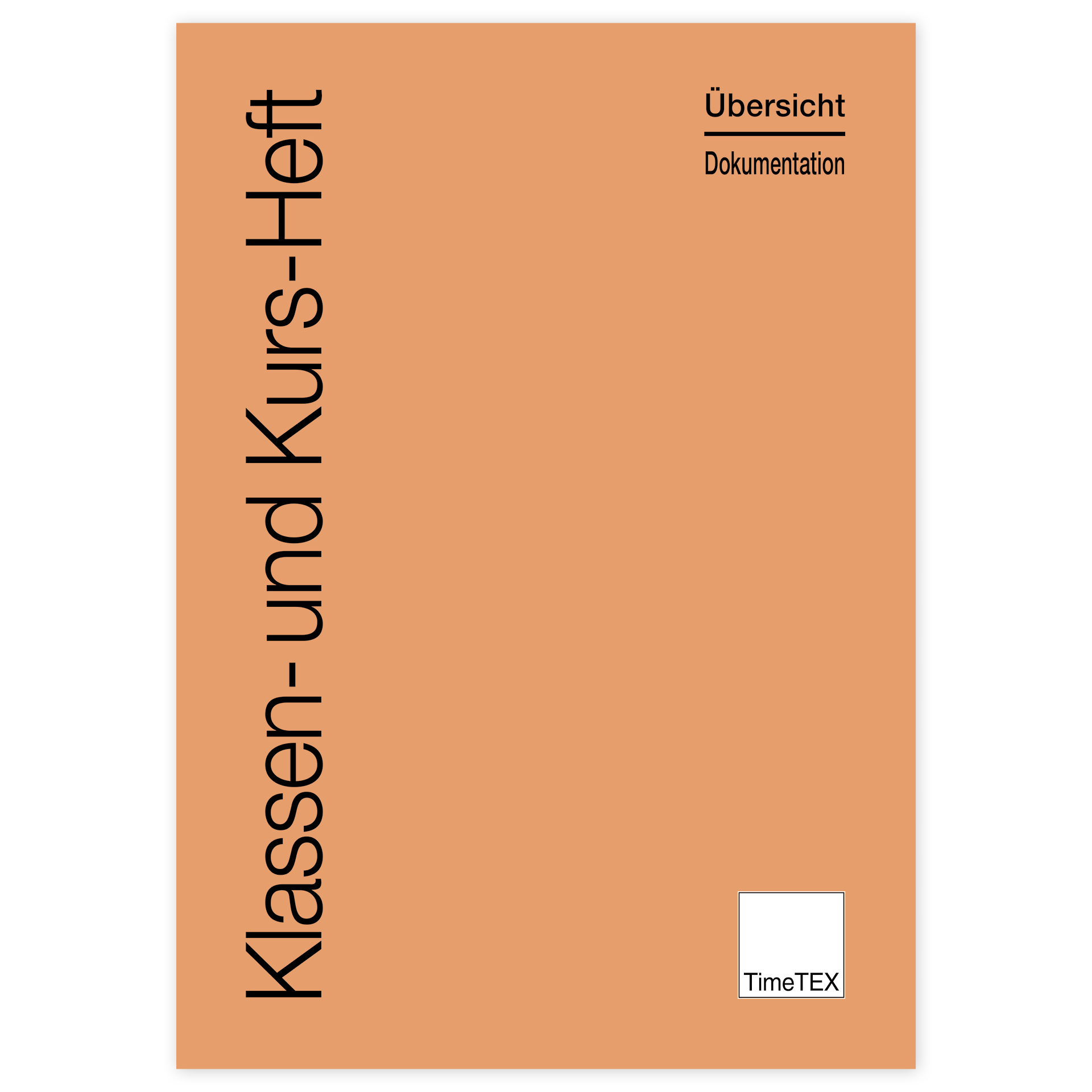 TimeTEX Klassen-/Kursheft A4, 64 Seiten