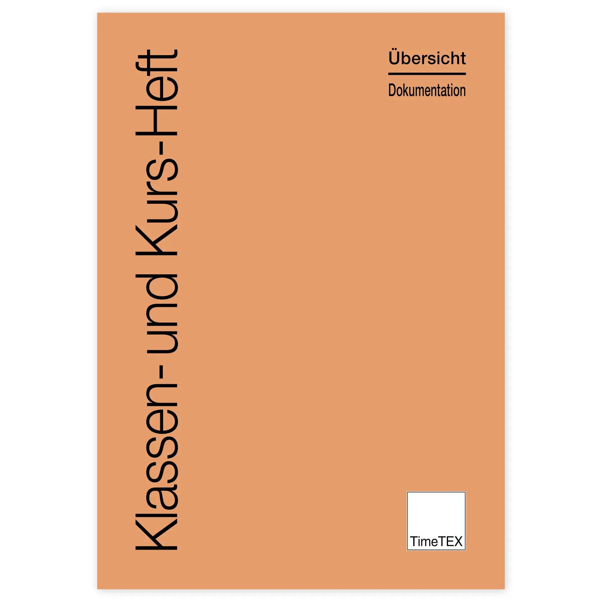 TimeTEX Klassen-/Kursheft A4, 64 Seiten