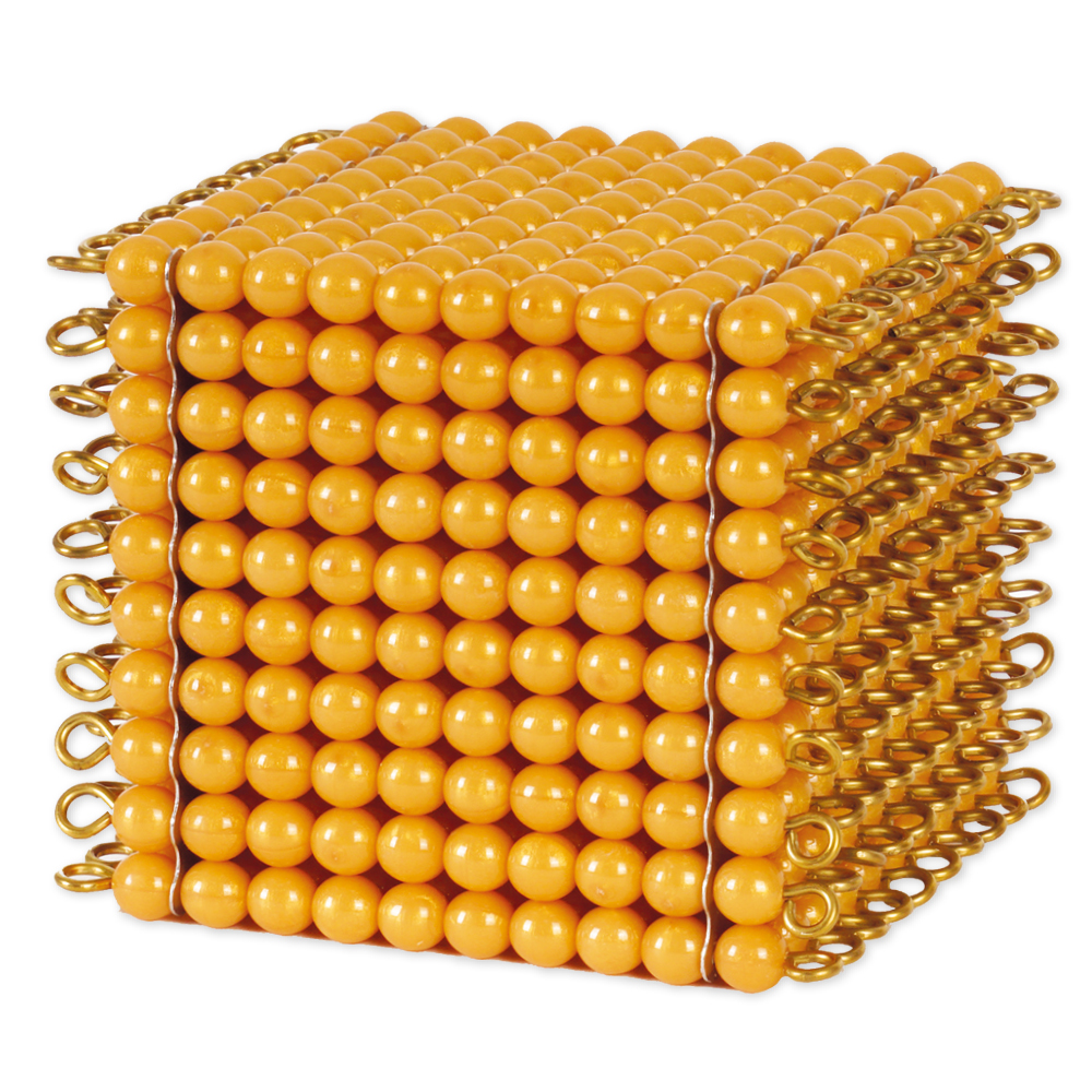 TimeTEX Tausenderwürfel, 1 Stück "Montessori Premium"