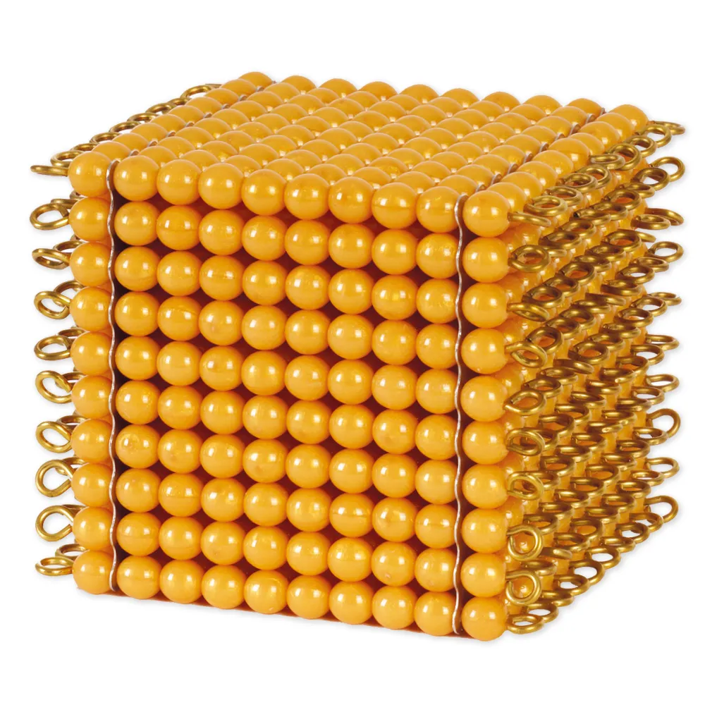 TimeTEX Tausenderwürfel, 1 Stück "Montessori Premium"