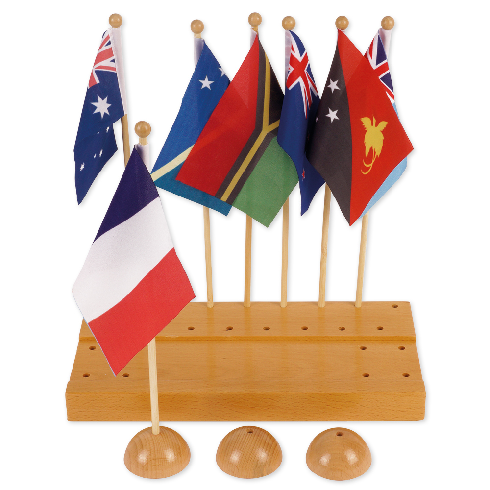 TimeTEX Oceania flaggstativ "Montessori Premium"