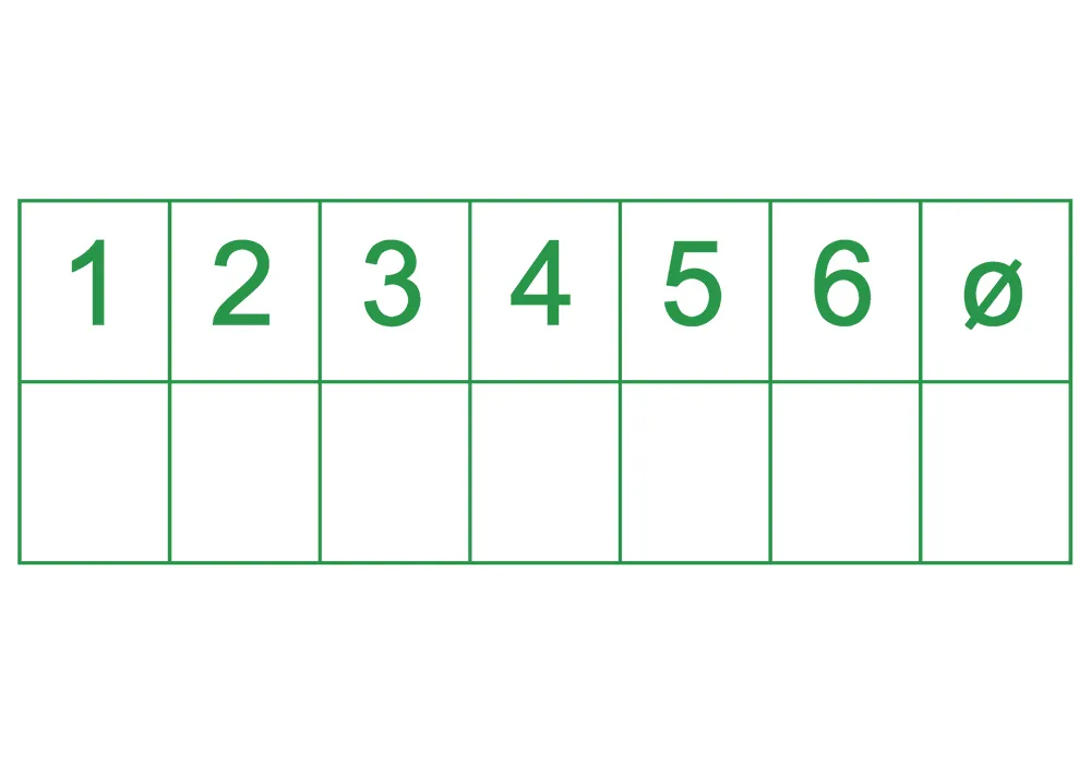 Siebdruck-Stempel "Perpetuum", "Notenspiegel"