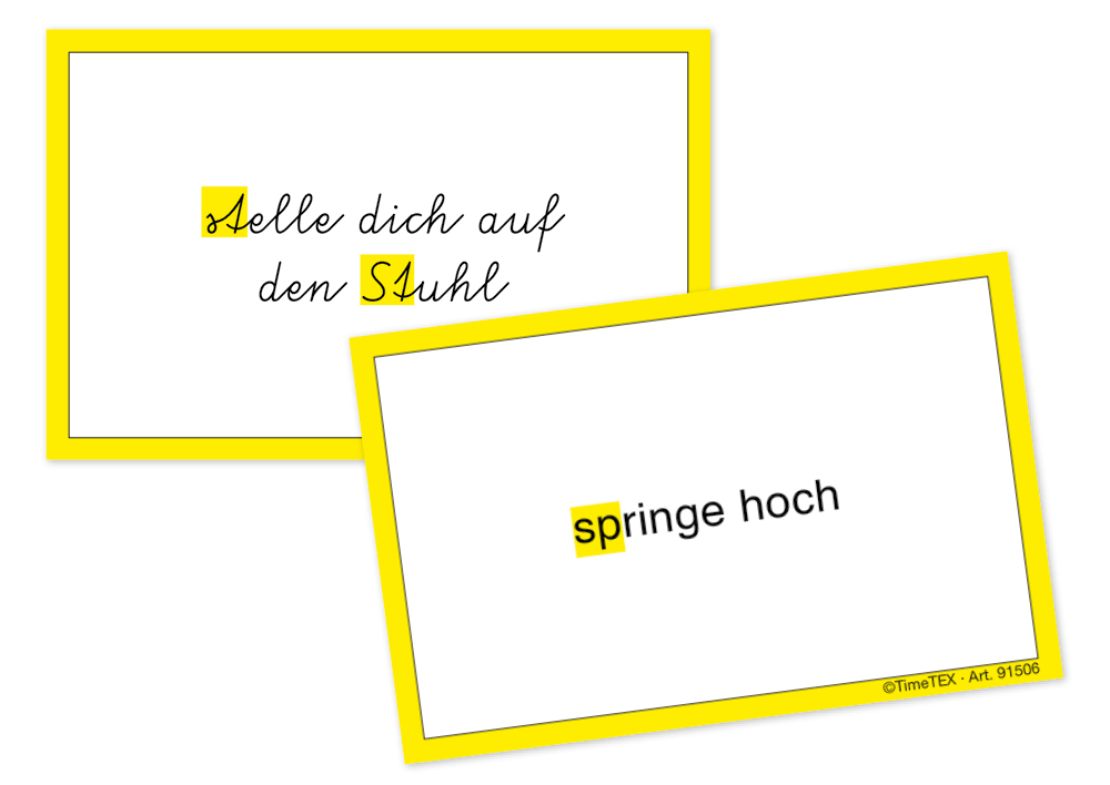 Kortspil "Tu's doch!" - tysk