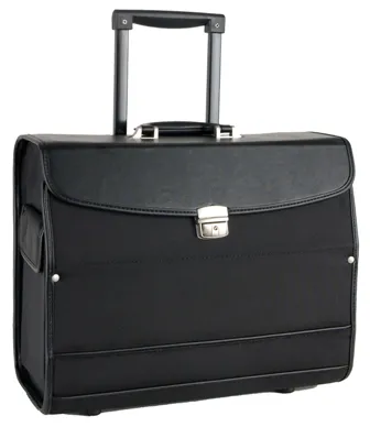 TimeTEX Lehrer-Trolley "Serva Trend", schwarz, Nylongewebe II./SO
