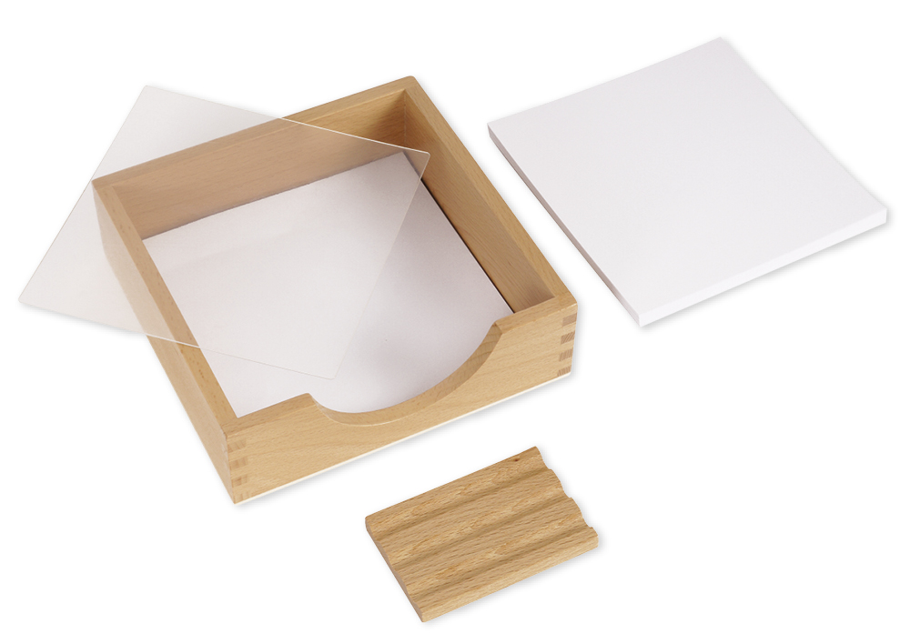 TimeTEX bakke til 3 blyanter "Montessori Premium" TimeTEX bakke til 3 blyanter "Montessori Premium"