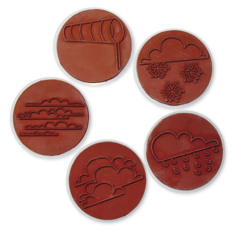 Stempel "Wetter", 10-tlg.