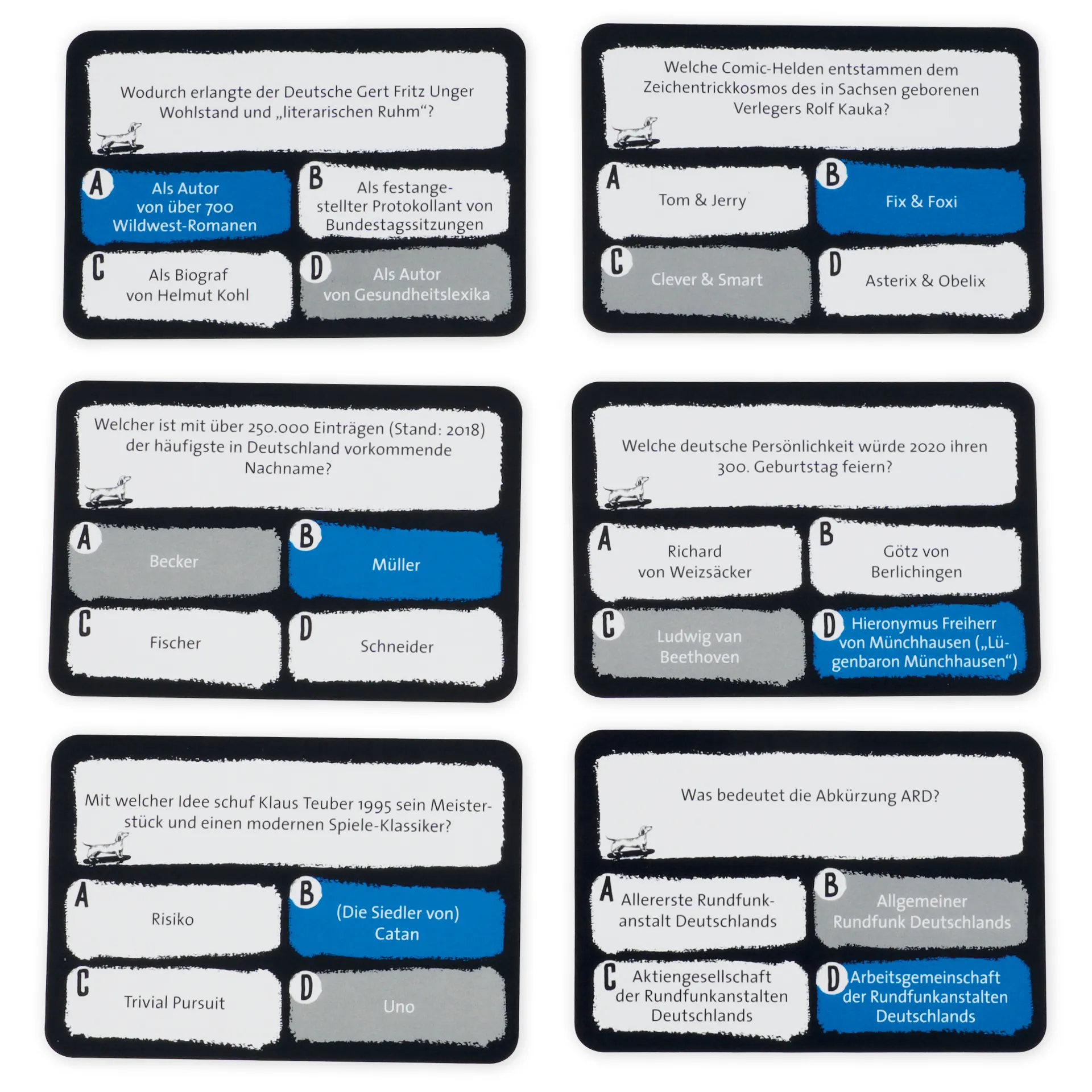 Lernspiel "Deutschland das Quiz", 306-tlg.