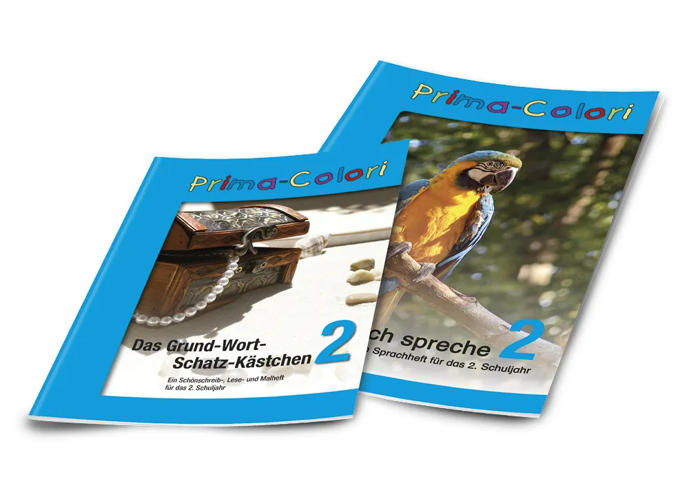 Set 2. Klasse (Grundwortschatz 2 + Ich spreche 2) Vereinfachte Ausgangsschrift