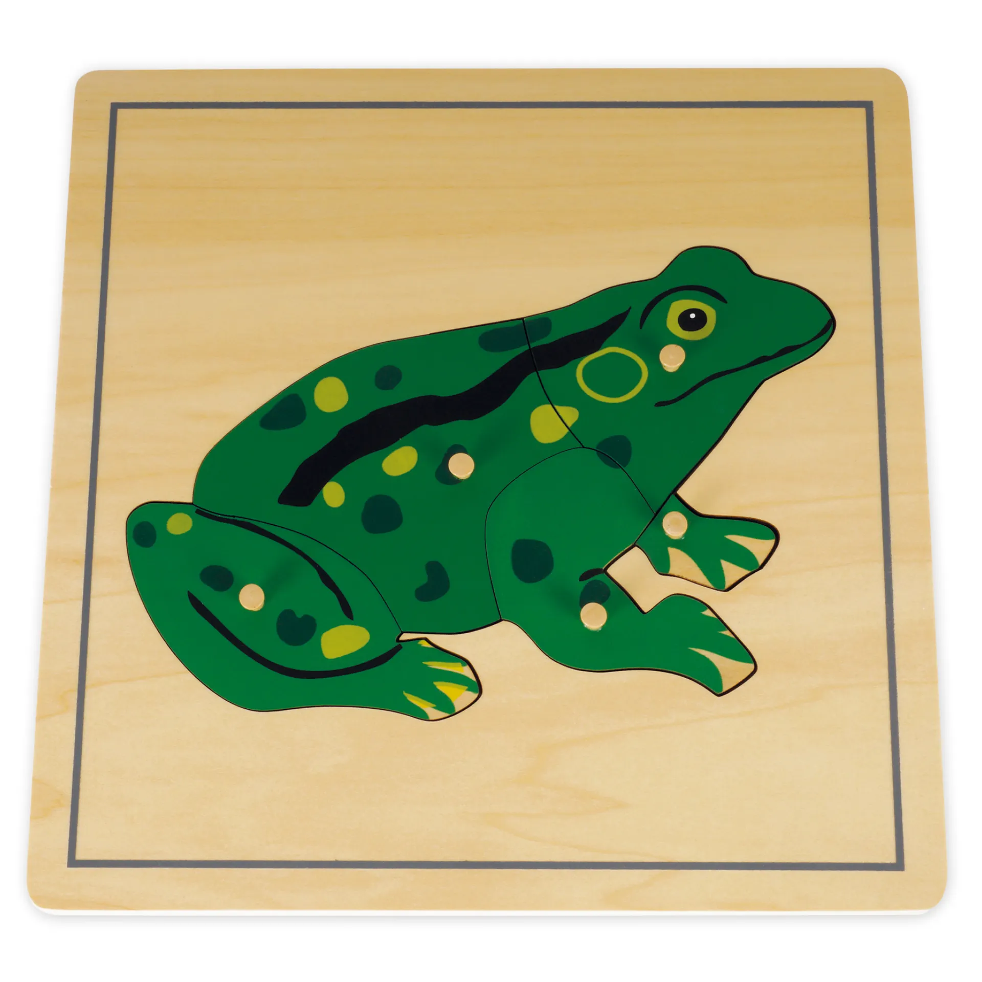 TimeTEX Set Tierpuzzle mit Ständer "Montessori Premium"
