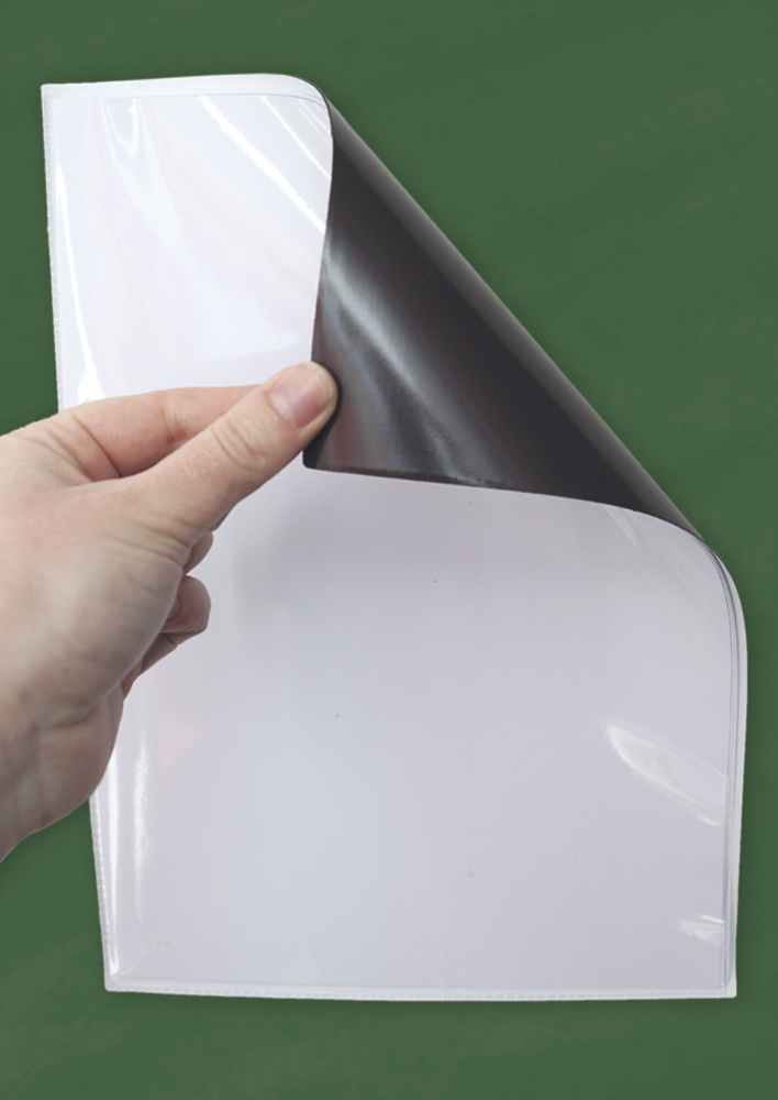 Zestaw kieszeni TimeTEX A4, magnetyczny, 5 sztuk.