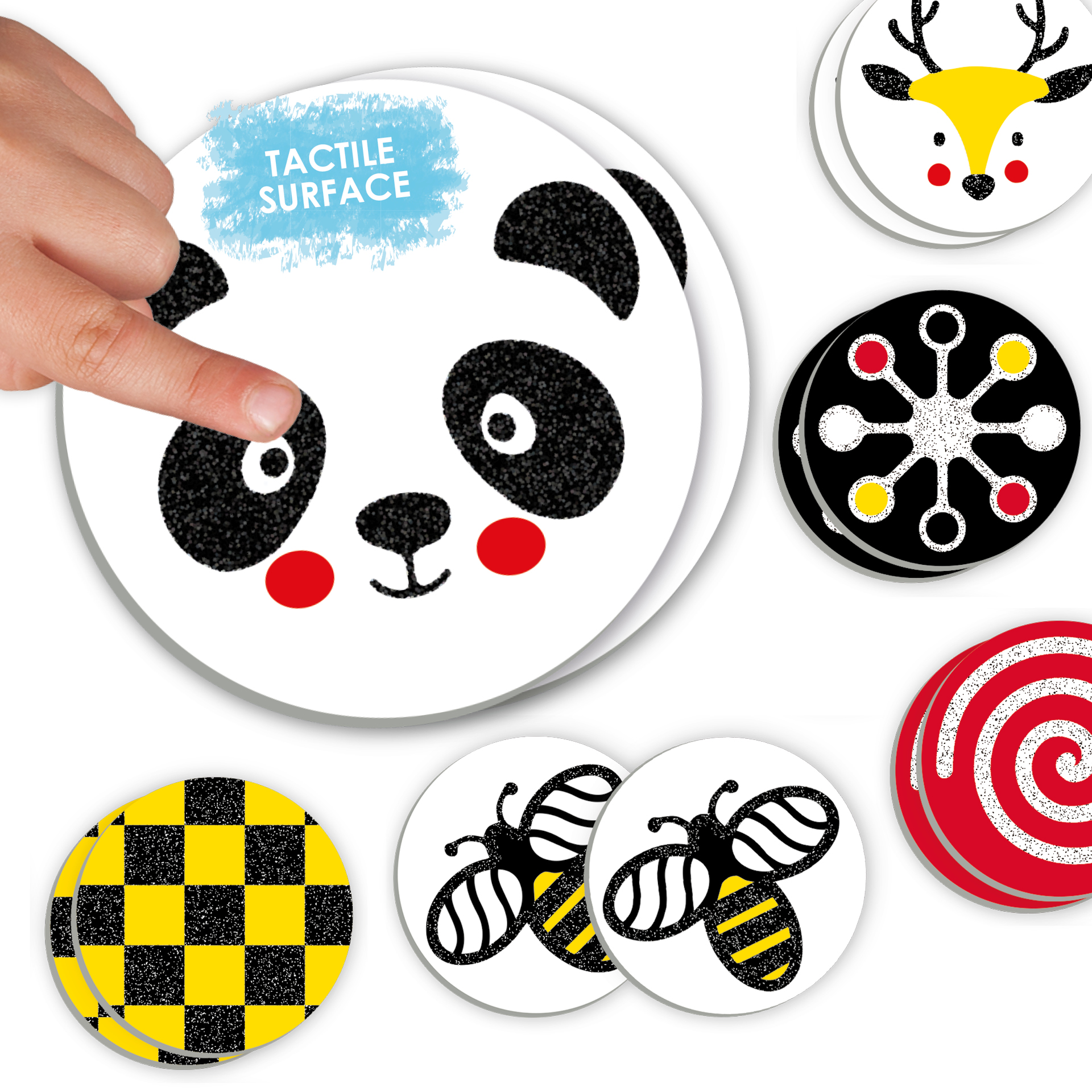 TimeTEX Memospiel "visuell und taktil", 34-tlg.