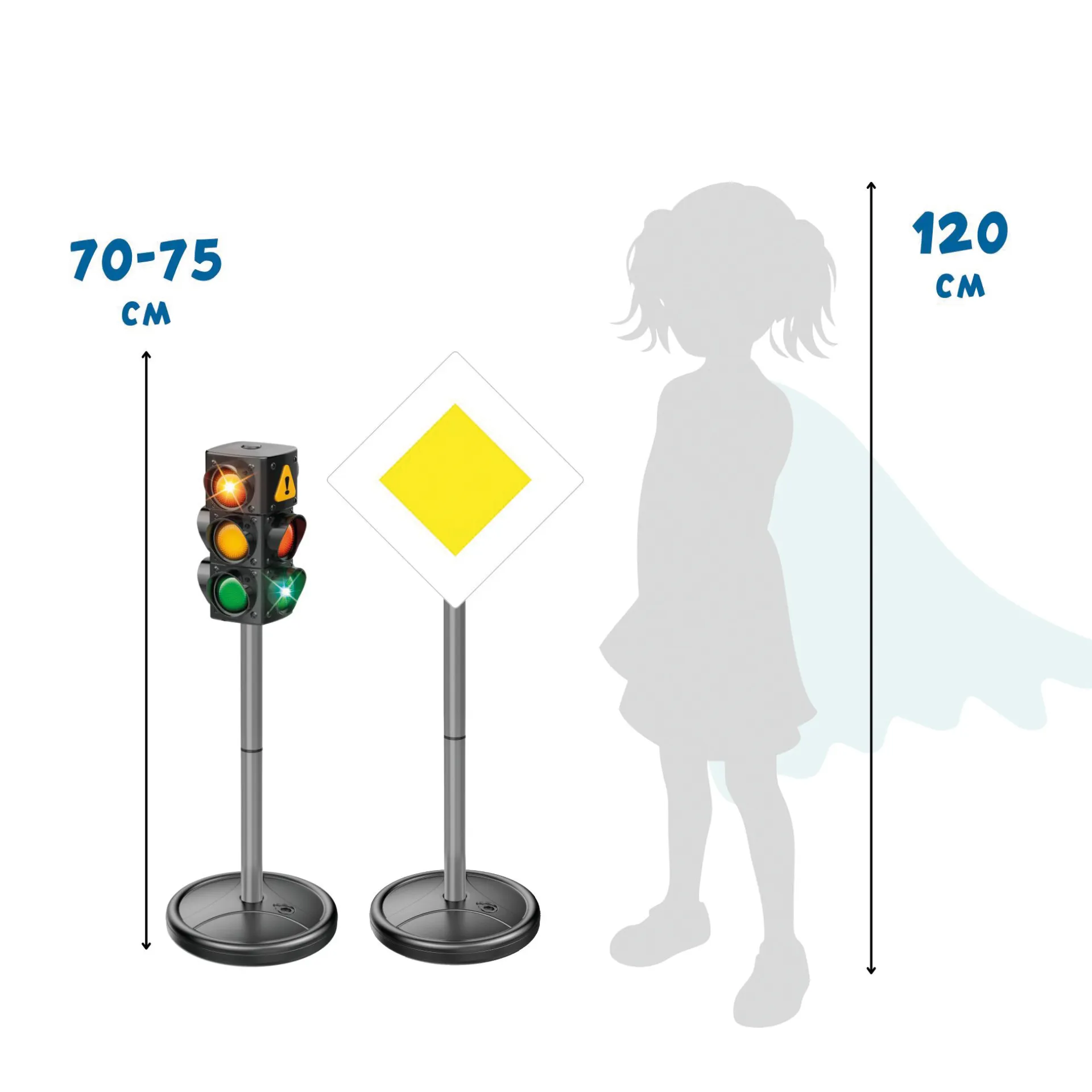 Set "Verkehrszeichen" XXL, 49-tlg.