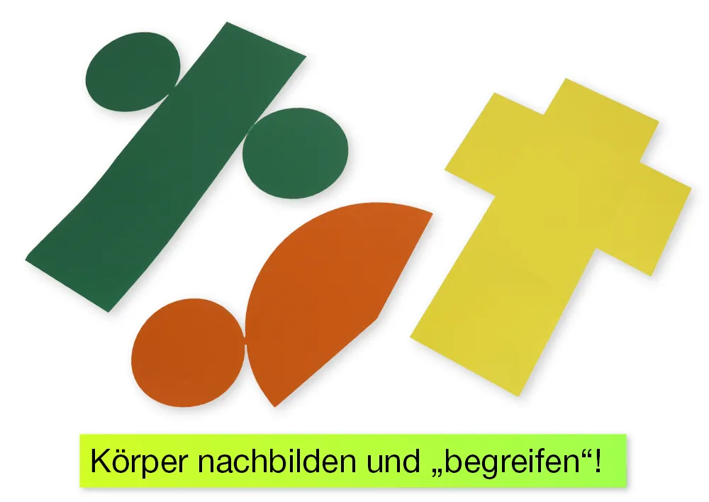 Geometrie-Körper-Set Premium, 24-tlg. in Box