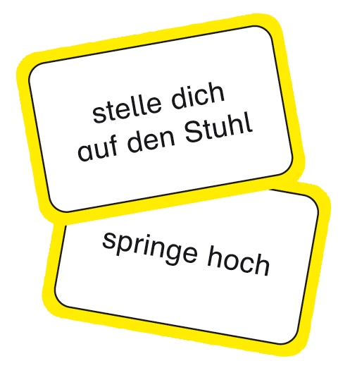 Kortspil "Tu's doch!" - tysk