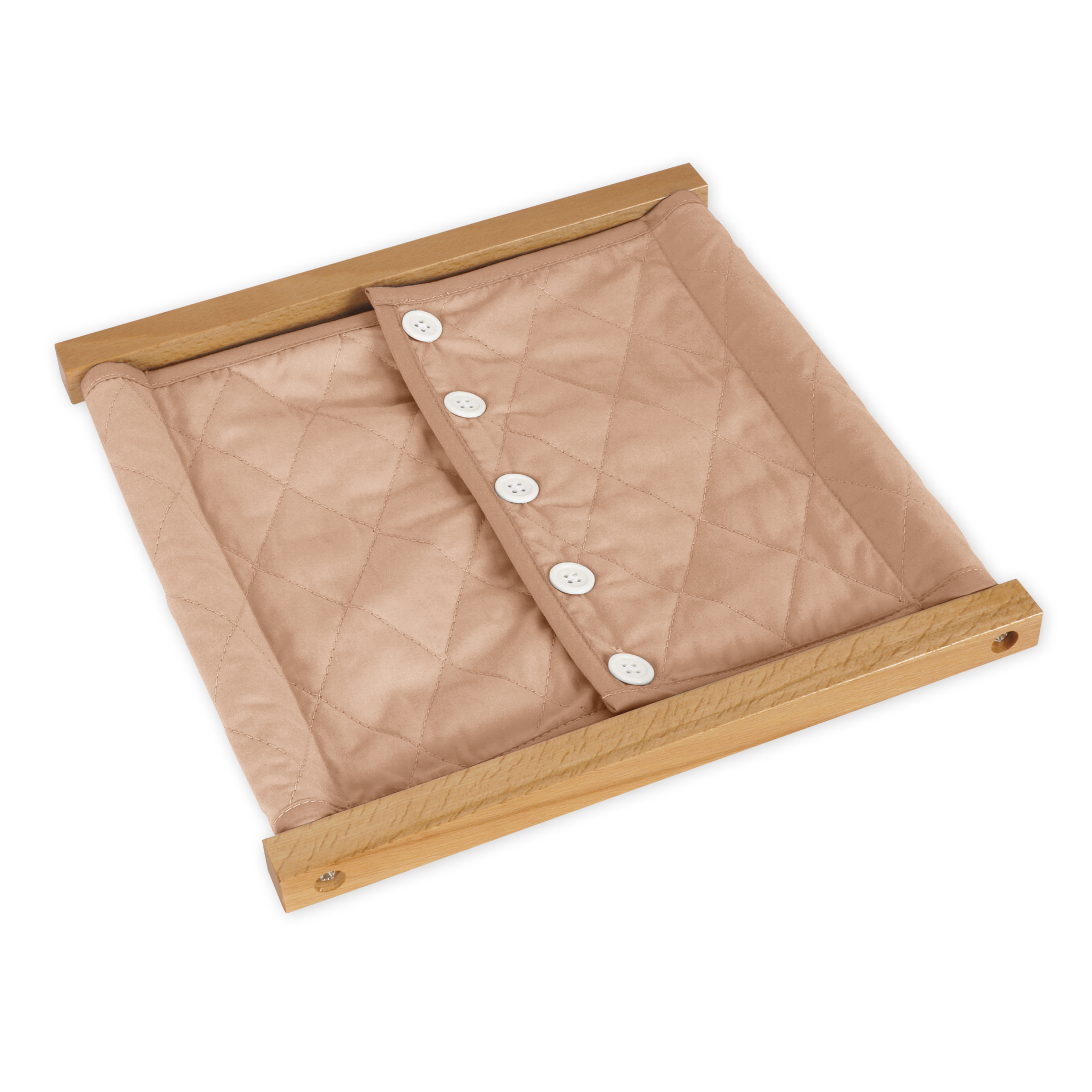 Hagemann TimeTEX Rahmen mit kleinen Knöpfen "Montessori Premium"