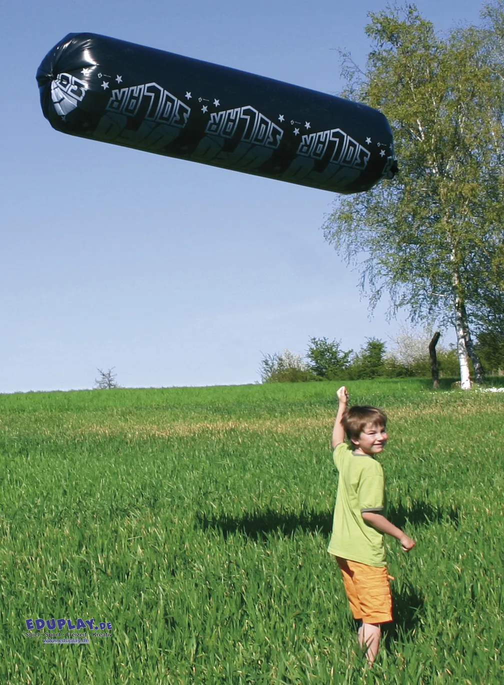 Solar-Zeppelin aus Kunststoff, 3x1 m