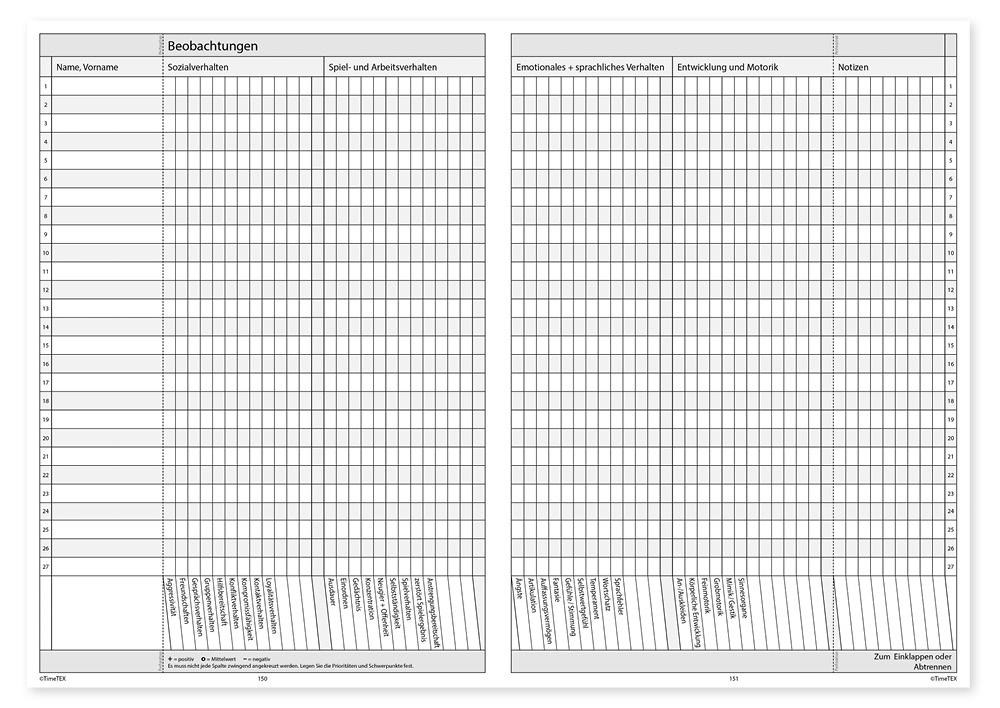 TimeTEX KiTa-System-Planer A5-Plus 2024/2025