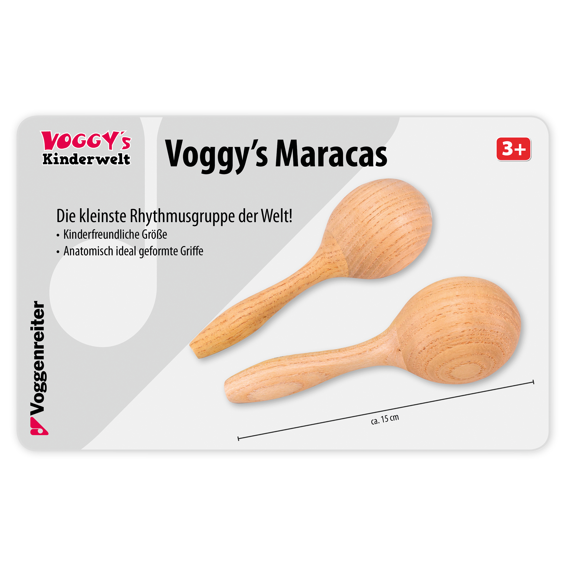 Kleine Maracas, 15 cm