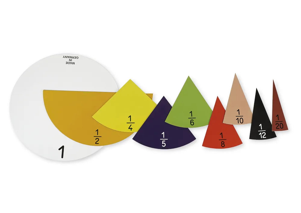 Klassensatz Bruchrechen-Kreise, 710-tlg. im Koffer