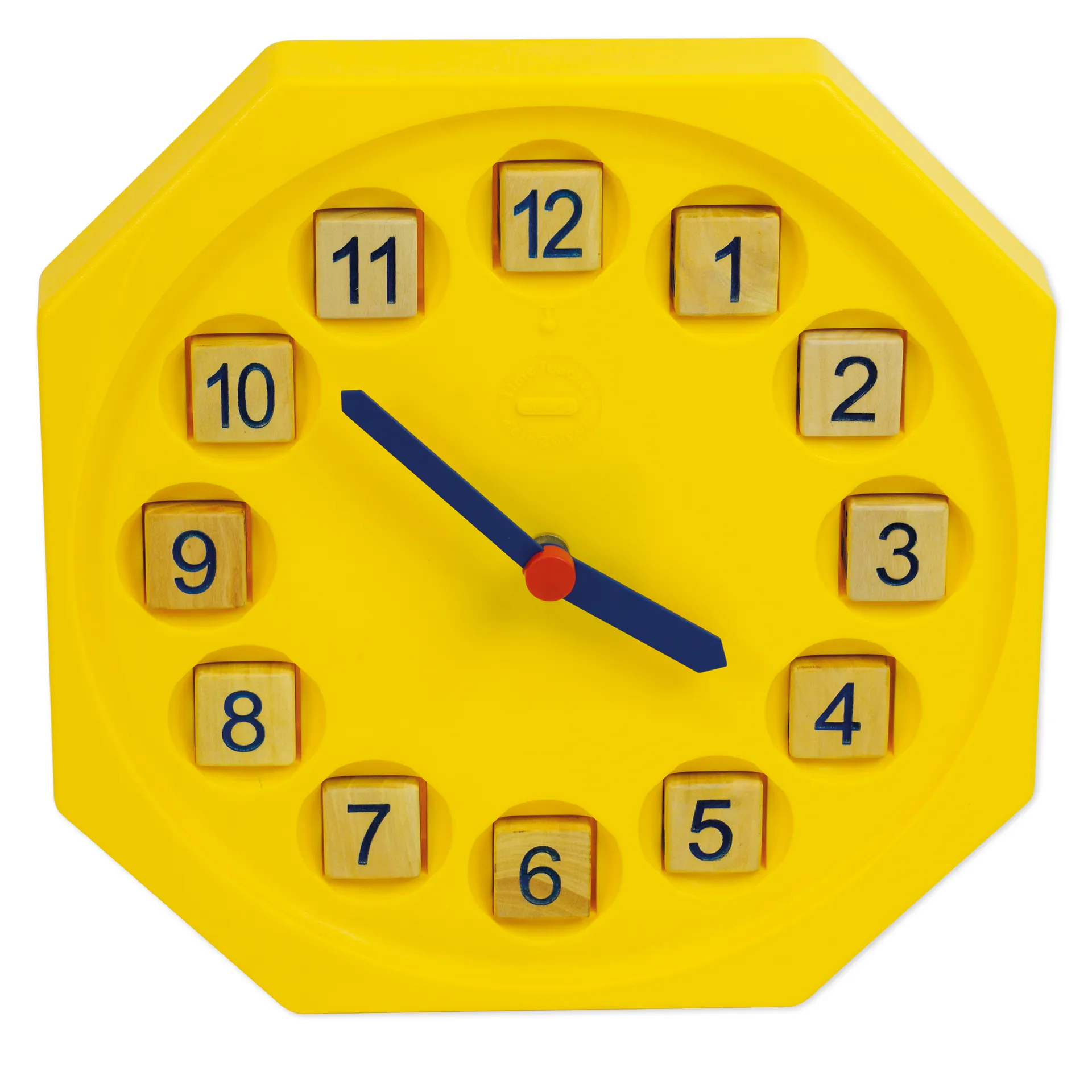 Pädagogische Lern- und Spieluhr „Zeit-Zeiger“, 30x30 cm, mit Quarzlaufwerk