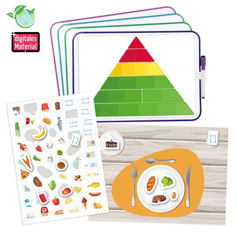 Gruppen-Set Gesunde Ernährung, magnetisch, 130-tlg.