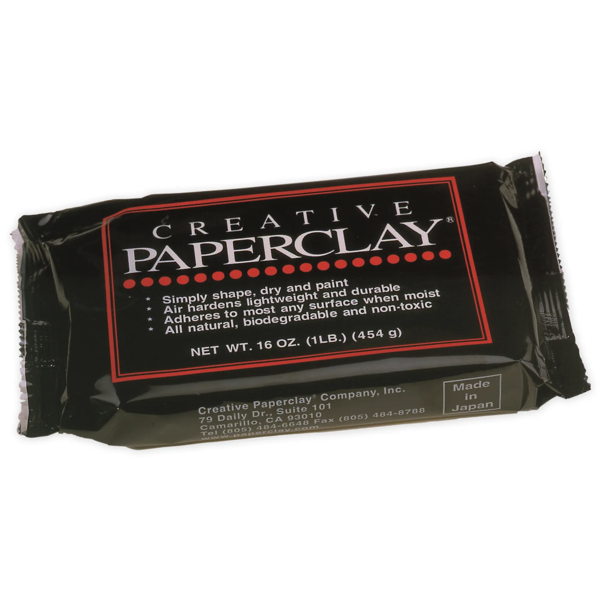Paperclay Modelliermasse, 450 g, weiss