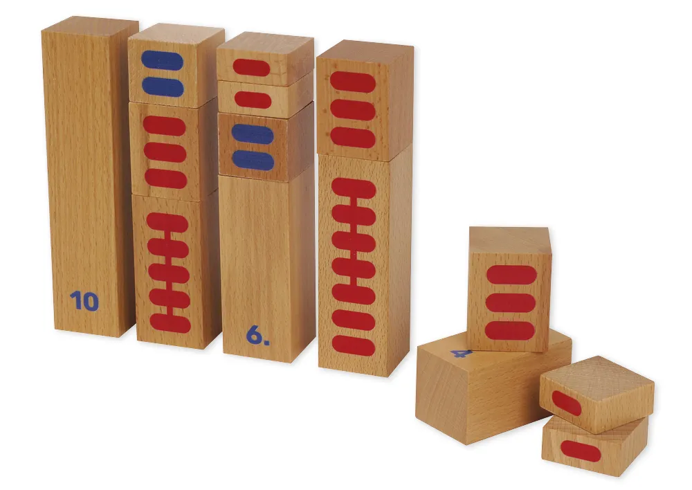 Nikitin Material: N6 Zahlen-Türme