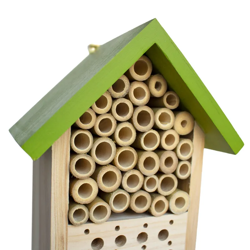 Wildbienen-Hotel, aus Holz
