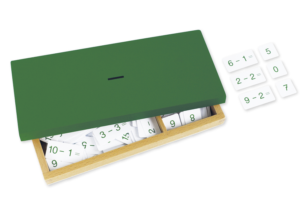 Boîte des soustractions TimeTEX « Montessori Premium »
