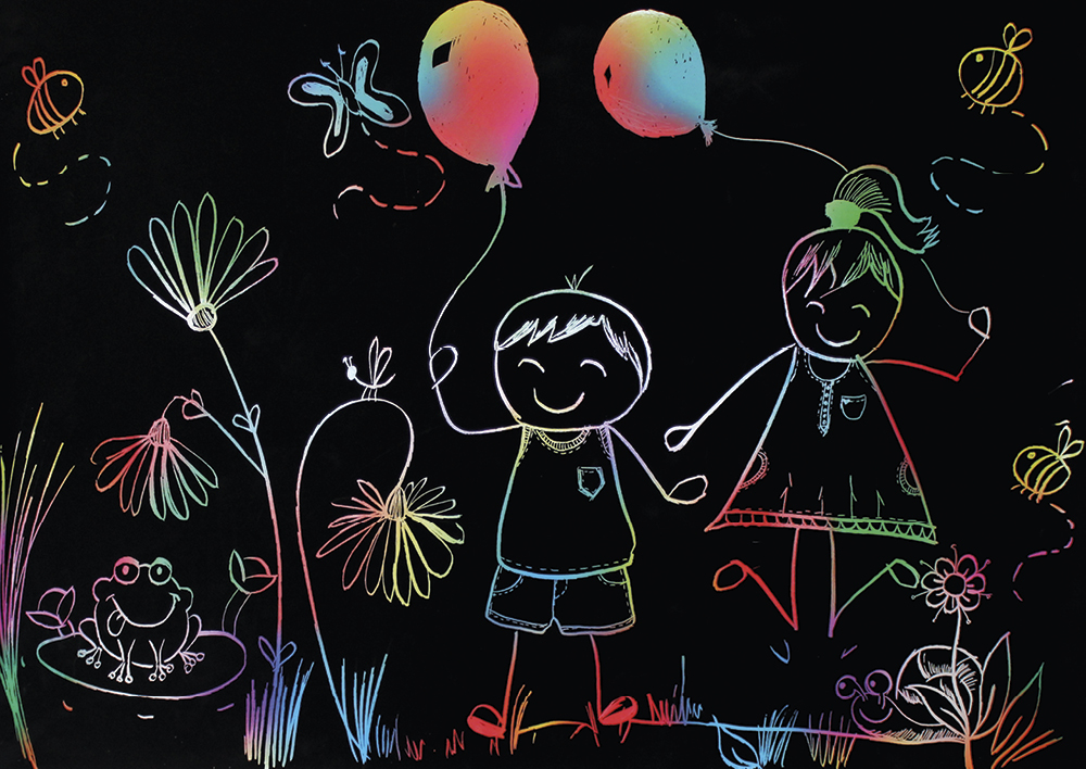 Hagemann Kratzposter XL, 8 Stück