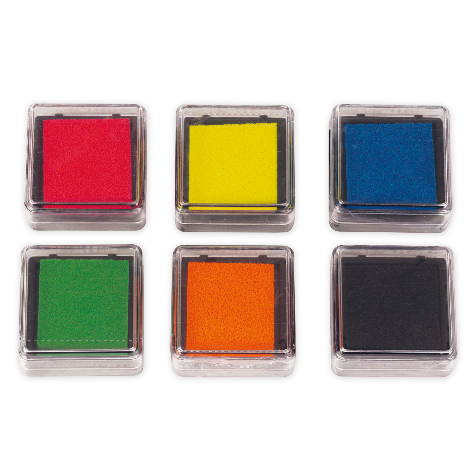 Stempelkissen-Set "Neon", 6 Farben