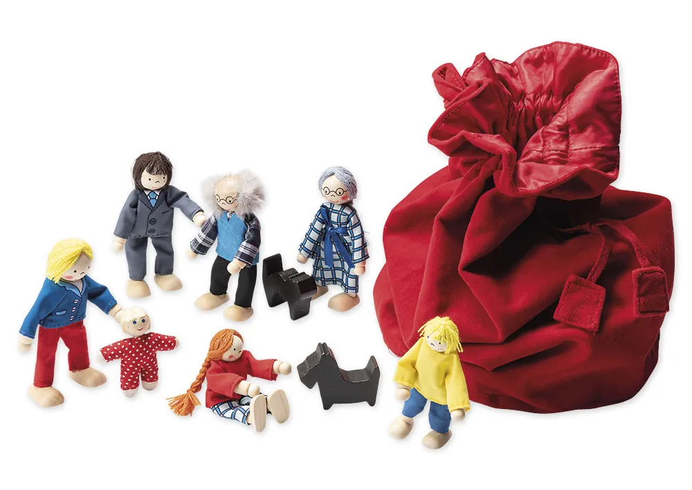 Geschichtensäckchen "Familie", 7-tlg.