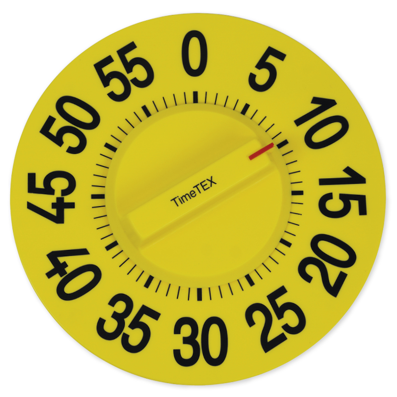 Ceas temporizator pentru tablă  "XL-cifre", magnetic