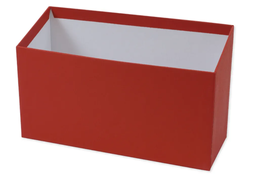 Karteikasten aus Pappe A5, nach vorne abfallend