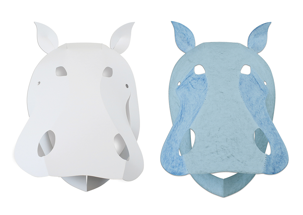 Tiermasken aus Papier, 30 Stück Tiermasken aus Papier, 30 Stück